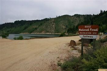 anderson ranch reservoir area campgrounds fishing camping