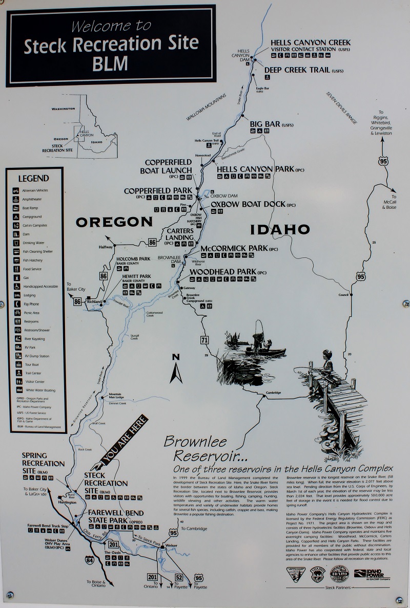 Steck Park Signs and Info Images And Descriptions