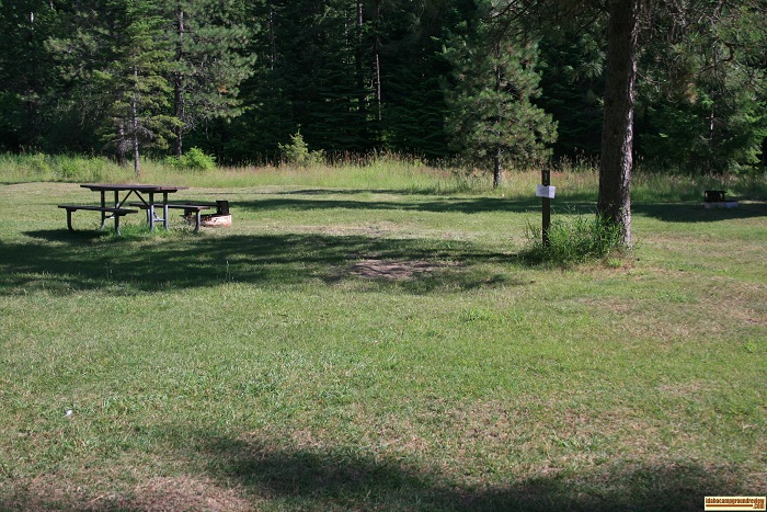 Beauty Creek Campground sites