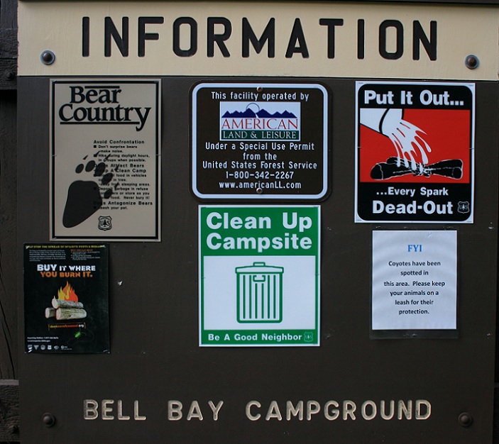 Bells Bay Campground on Lake Coeur d