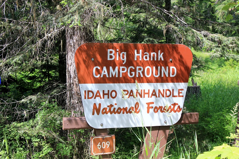 Big Hank Campground on the Coeur d