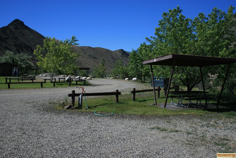 View of East Fork Recreation Site.
