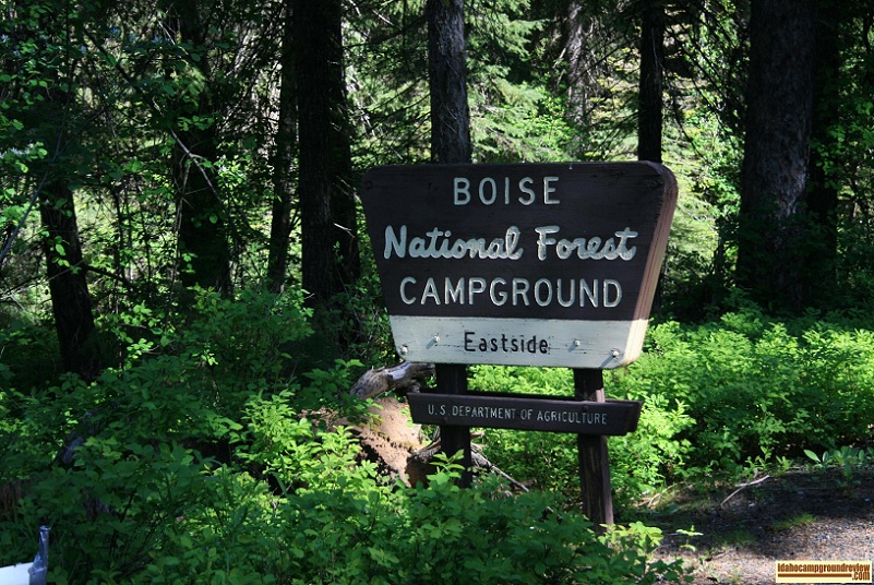 Eastside Campground is typically reserved for groups on Sagehen Reservoir.
