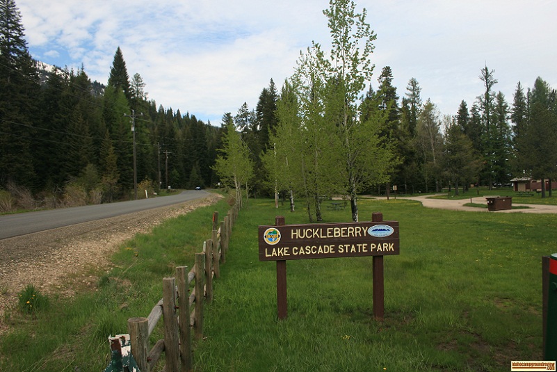 Huckleberry Campground on Lake Cascade.