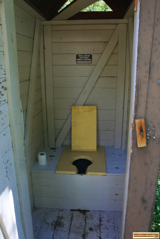 Little West Fork Campground outhouse