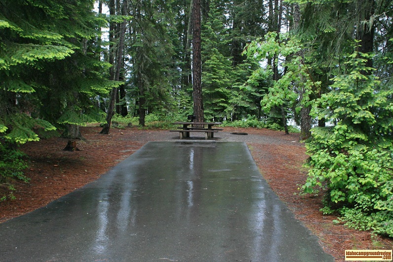 Luby Bay Campground on Priest Lake