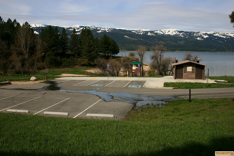 Ridgeview Campground, part of Lake Cascade State Park.