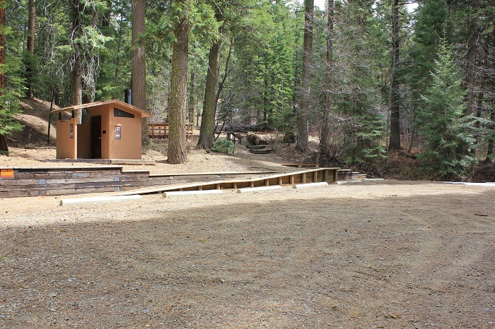 Spring Creek Campground near Hitt Mountain.