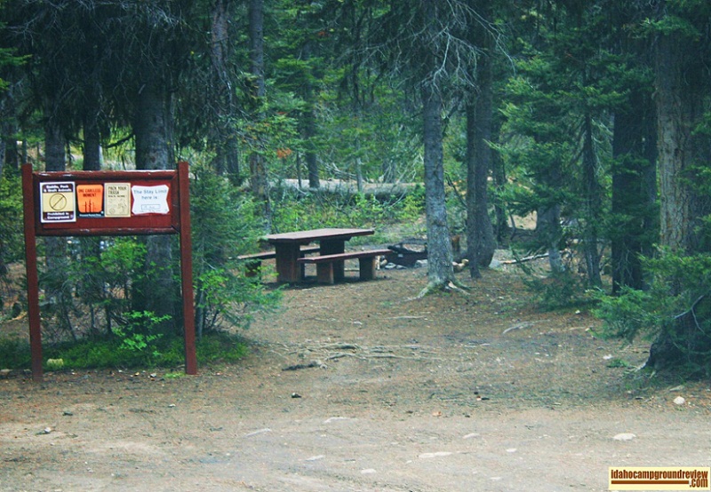 Summit Lake Campground Campsites Images And Descriptions