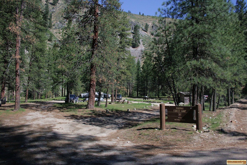 view of troutdale forest camp