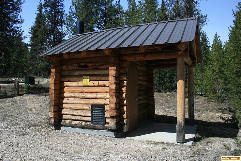 whoop-um-up log cabin outhouse
