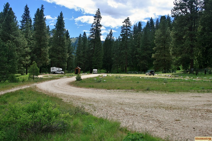 Willow Creek Transfer Camp view