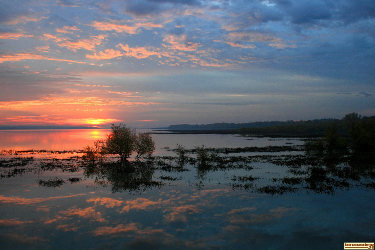 Lake lowell idaho camping