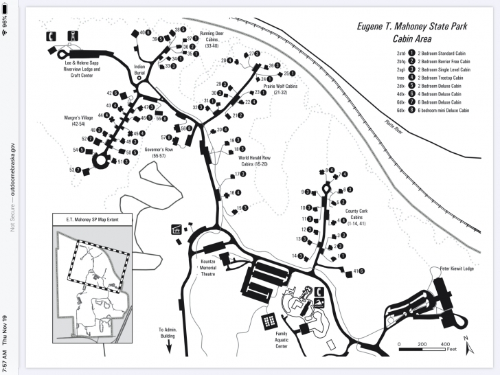 Camping at Eugene T Mahoney State Park in Nebraska