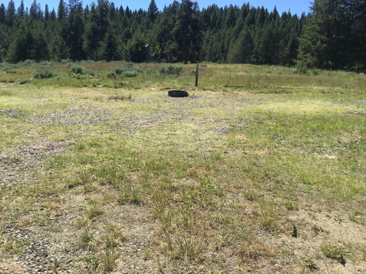 Camping in Idaho at Horsethief Reservoir Campground.