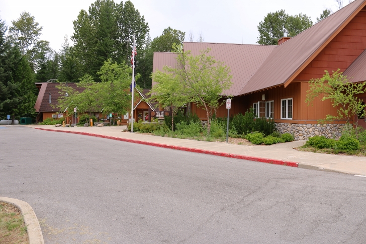 The visitors center is where you check-in and where you will find information about the campground and recreation opportunities in the area.