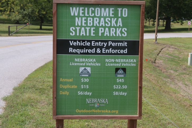 Camping at Louisville State Recreation Area on the Platte River Nebraska