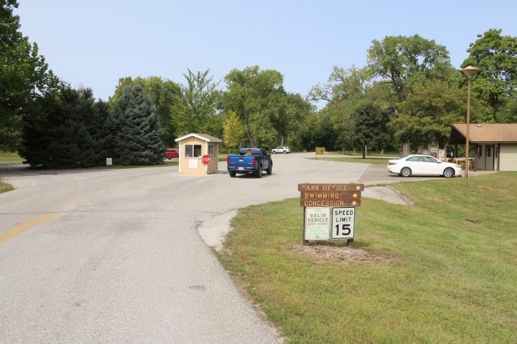 Camping at Louisville State Recreation Area on the Platte River Nebraska