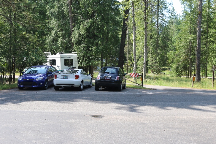 There is a little bit of extra parking.